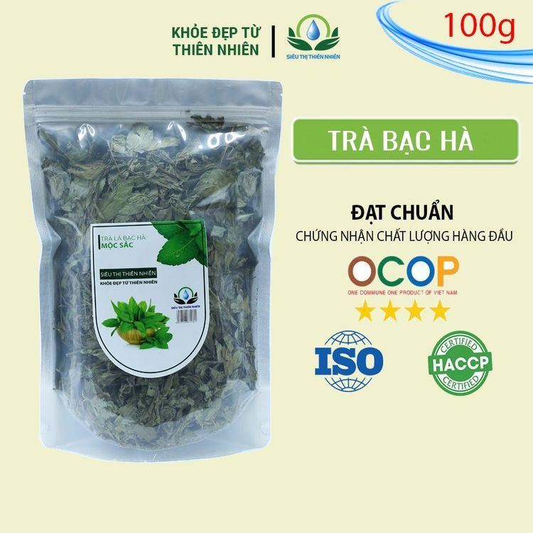 No. 6 - Trà Bạc Hà Sấy Khô Mộc Sắc 100g - 1