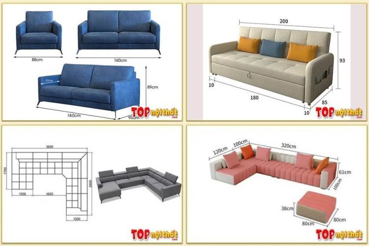 No. 7 - Bộ Sofa Phòng Khách 2m2 Dành Cho Chung Cư - 4