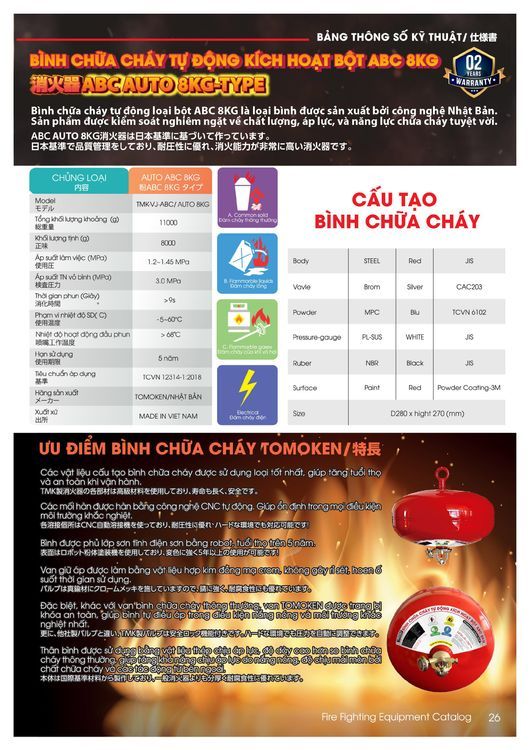 No. 3 - Bình Chữa Cháy Bột ABC TomokenTMK-VJ-ABC - 5