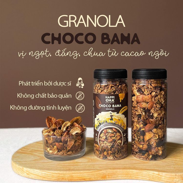 No. 8 - Granola Choco Bana HAPPI OHA - 5