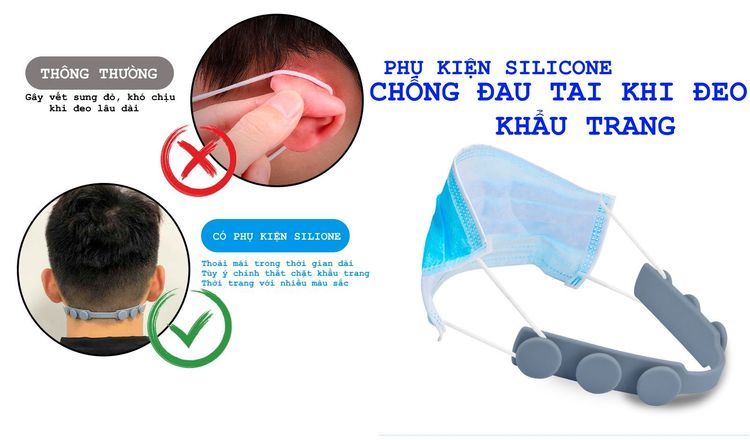 No. 4 - Dây Đai Đeo Khẩu Trang Chống Đau Tai - 5