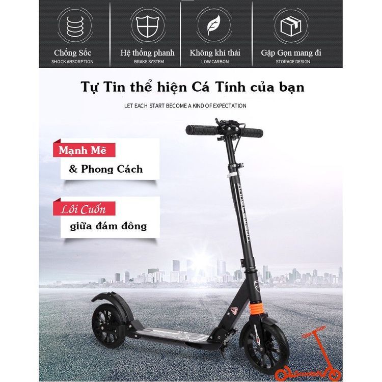 No. 7 - Xe Trượt Scooter Người Lớn Anne LawSon A5S A5S - 1