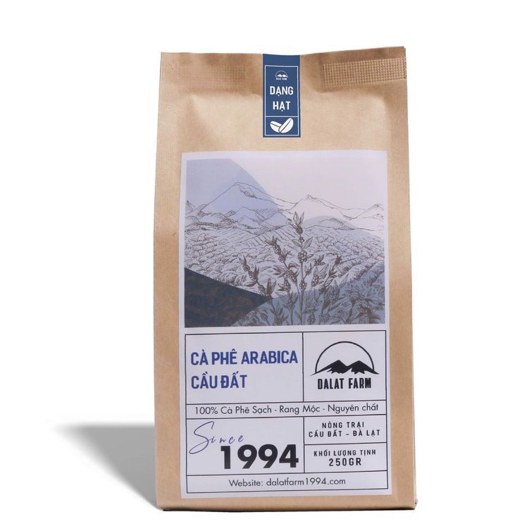 No. 2 - Cà Phê Hạt Rang Arabica Cầu Đất - 1