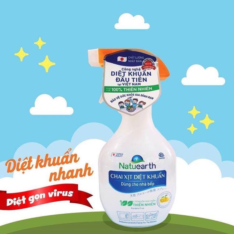 No. 4 - Xịt Khử Khuẩn Natuearth - 4