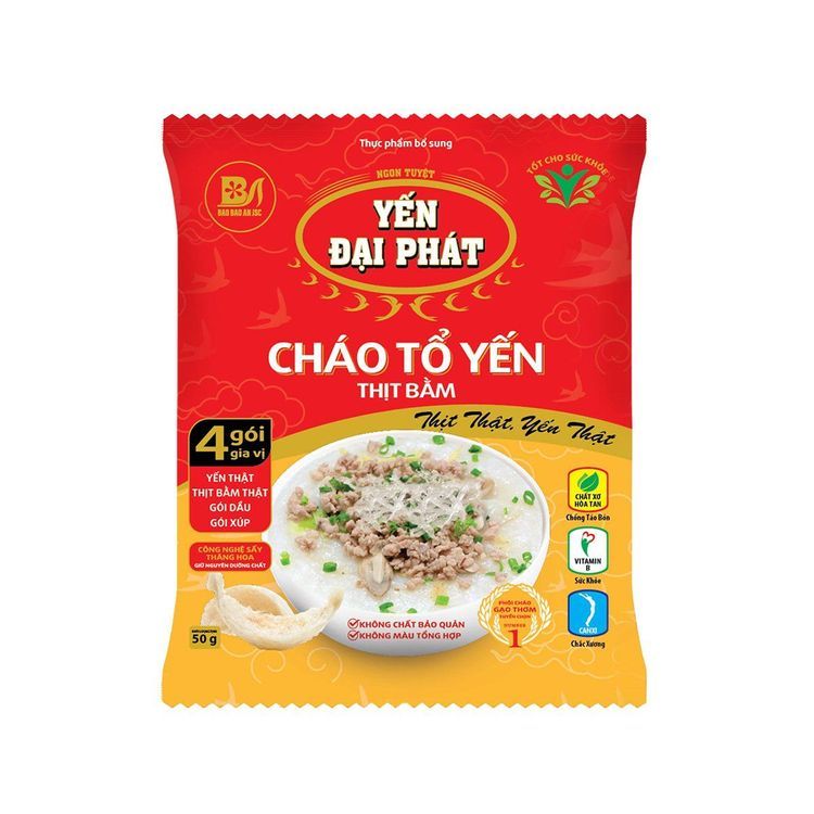 No. 4 - Cháo Tổ Yến Đậu Xanh Thịt Bằm Đại Phát - 2