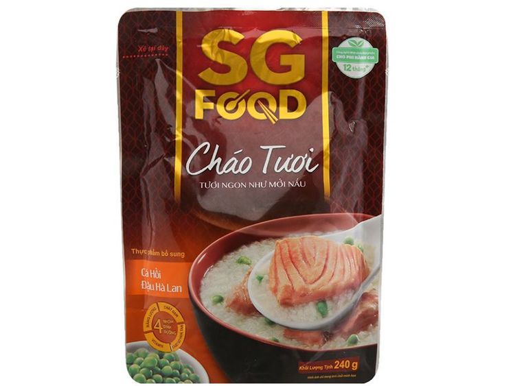 No. 3 - Cháo Tươi Cá Hồi Đậu Hà Lan Sài Gòn Food - 2