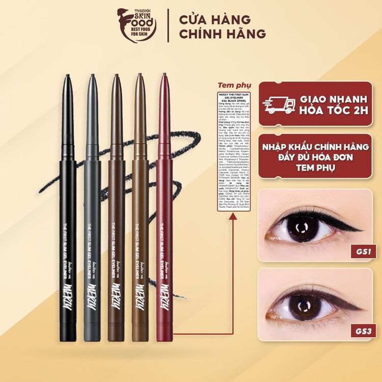 No. 1 - Merzy The First Slim Gel Eyeliner 0.05g - 6