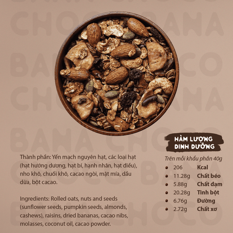 No. 8 - Granola Choco Bana HAPPI OHA - 4