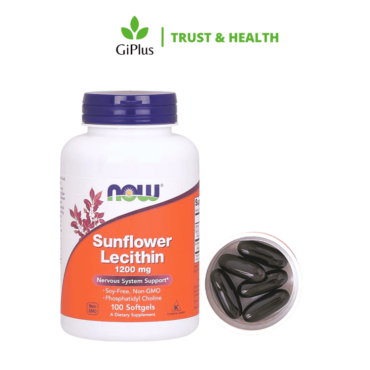 No. 3 - Viên Uống NOW® Sunflower Lecithin 1200 Mg - 5