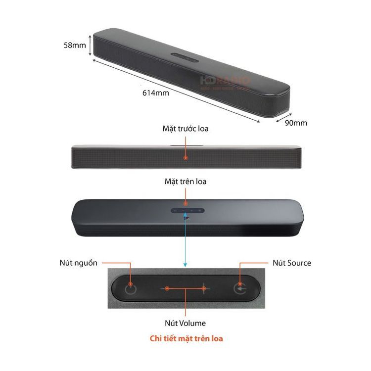 No. 6 - Loa JBL Bar 2.0 All-in-One - 2