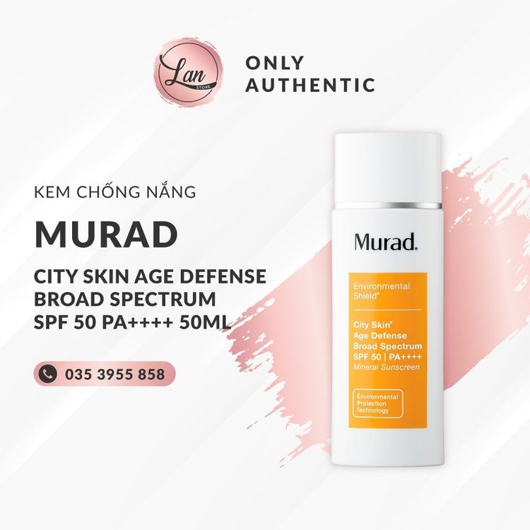 No. 1 - Kem Chống Nắng Phổ Rộng Murad Age DefenseCity Skin Age Defense - 1