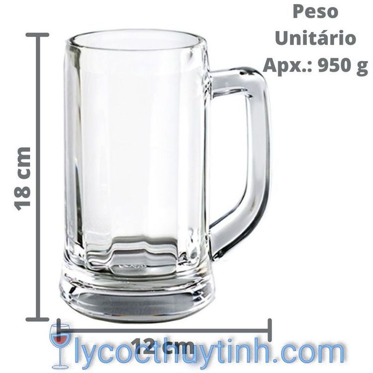 No. 5 - Bộ 6 Ly Ocean Munich Beer Mug P00843 - 3
