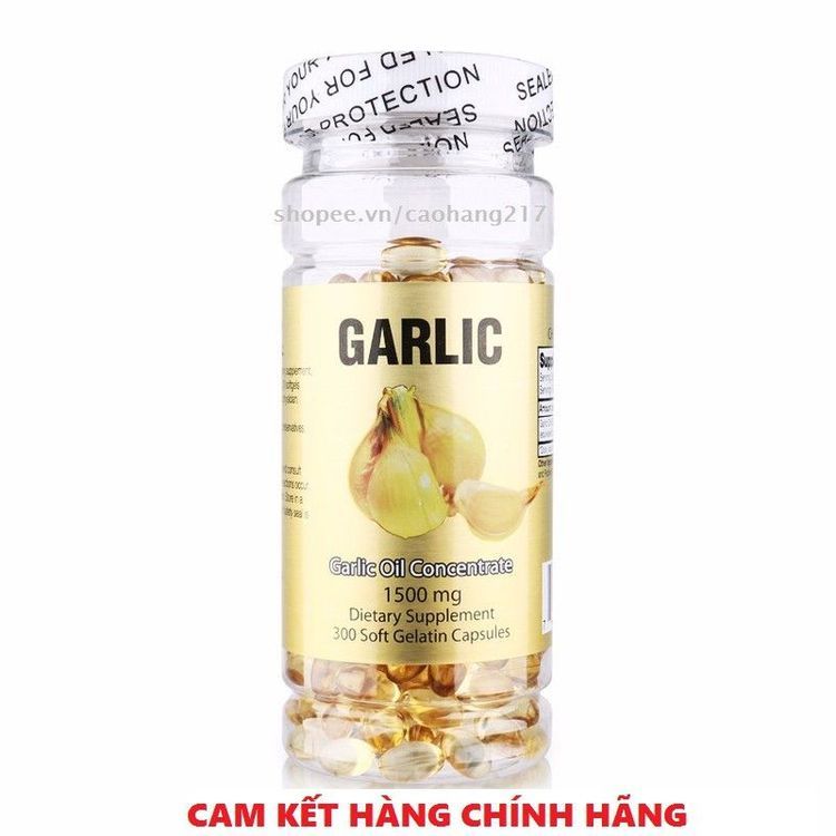 No. 10 - Tinh Dầu Tỏi Garlic Oil Concentrate 1500mg300 viên - 4