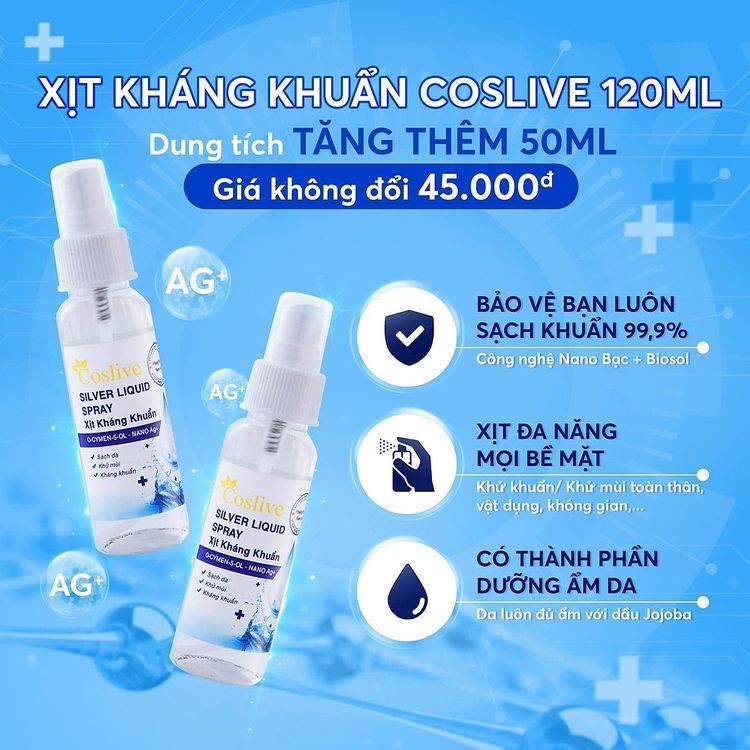 No. 8 - Xịt Khử Khuẩn Coslive - 5