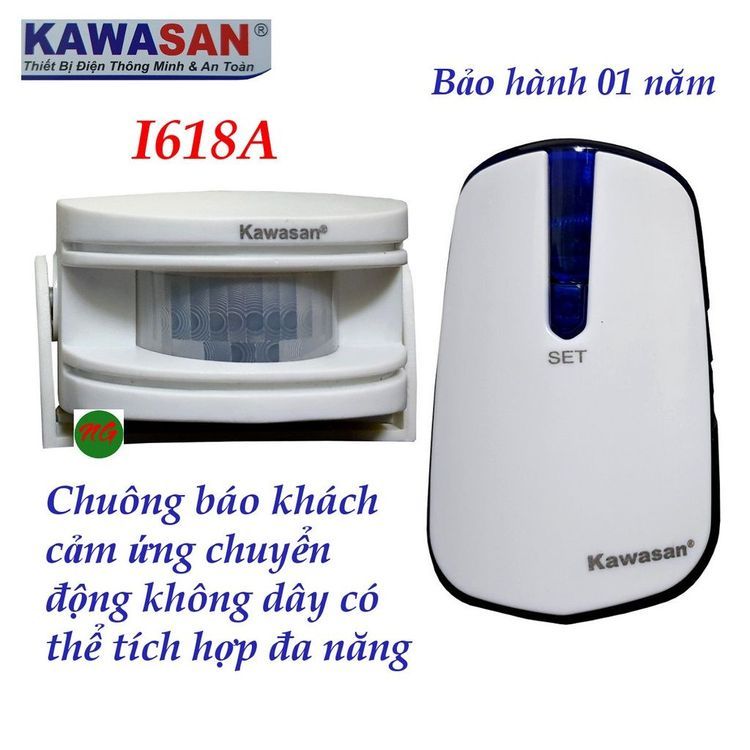 No. 6 - Chuông Báo Khách Kawasan I618A -R - 1