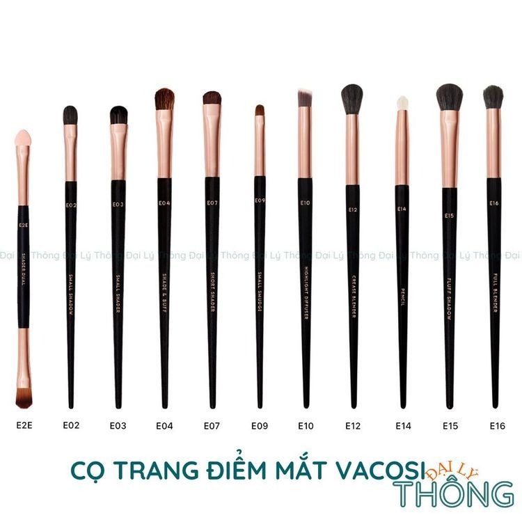 No. 7 - Cọ Kẻ Mắt VACOSI Pro EyelinerEP01 - 3