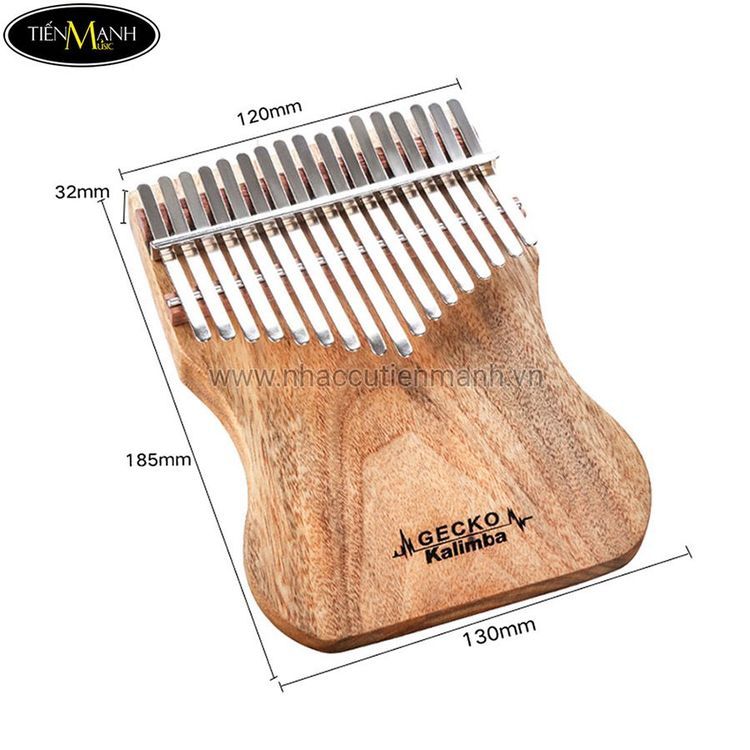 No. 4 - Đàn Kalimba Gecko 17 PhímK17CAP - 4