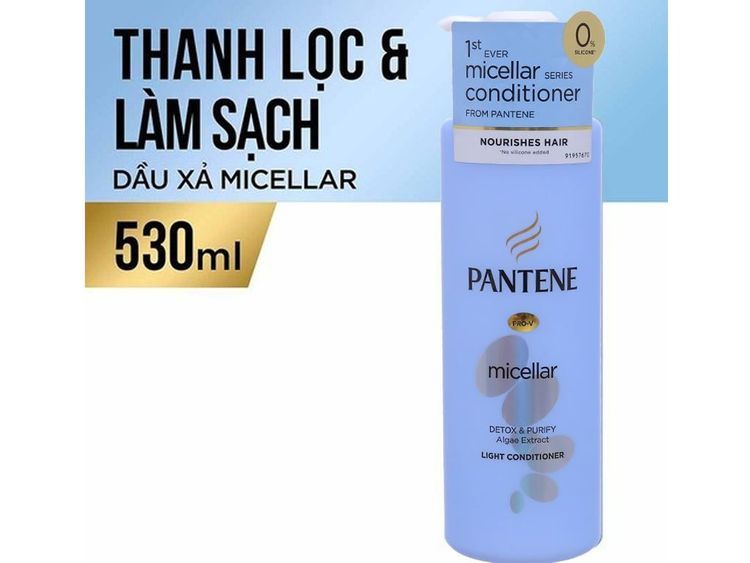 No. 8 - Dầu Xả Pantene Micellar Thanh Lọc & Làm Sạch - 6