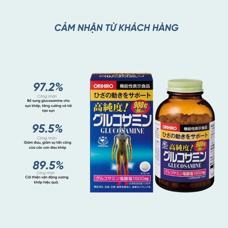 No. 3 - Viên Uống Bổ Sung Glucosamine Orihiro - 6