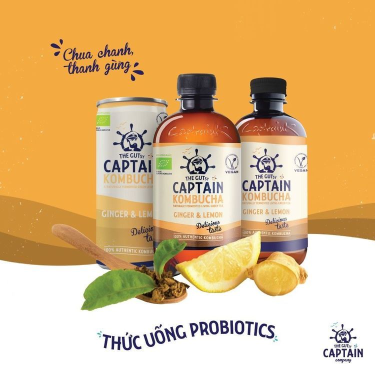 No. 1 - Trà Dưỡng Sinh Hữu Cơ Captain Kombucha - 3