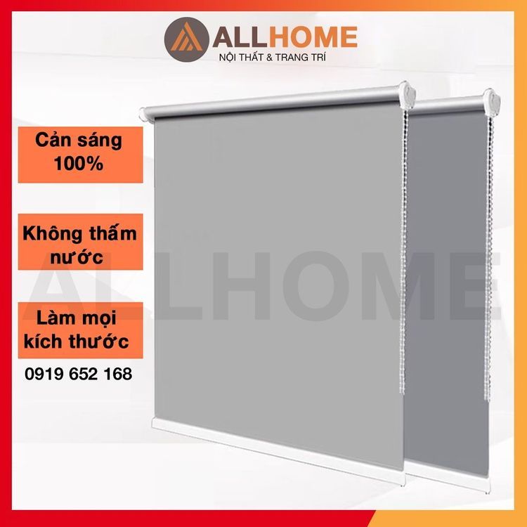 No. 2 - Rèm Cuốn Trơn Chống Nắng ALLHOME - 1