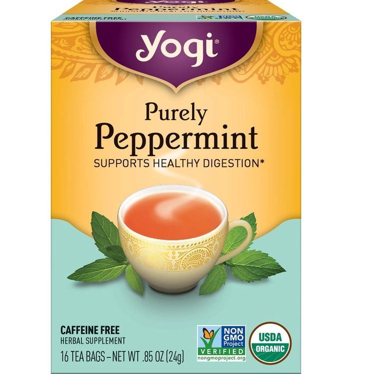 No. 1 - Trà Bạc Hà Cay Yogi Purely Peppermint Tea - 2