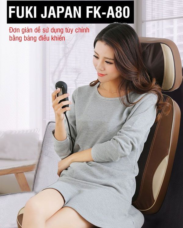 No. 7 - Đệm Massage FUKI JAPAN FK-A80 Thế Hệ MớiFK-A80 - 4