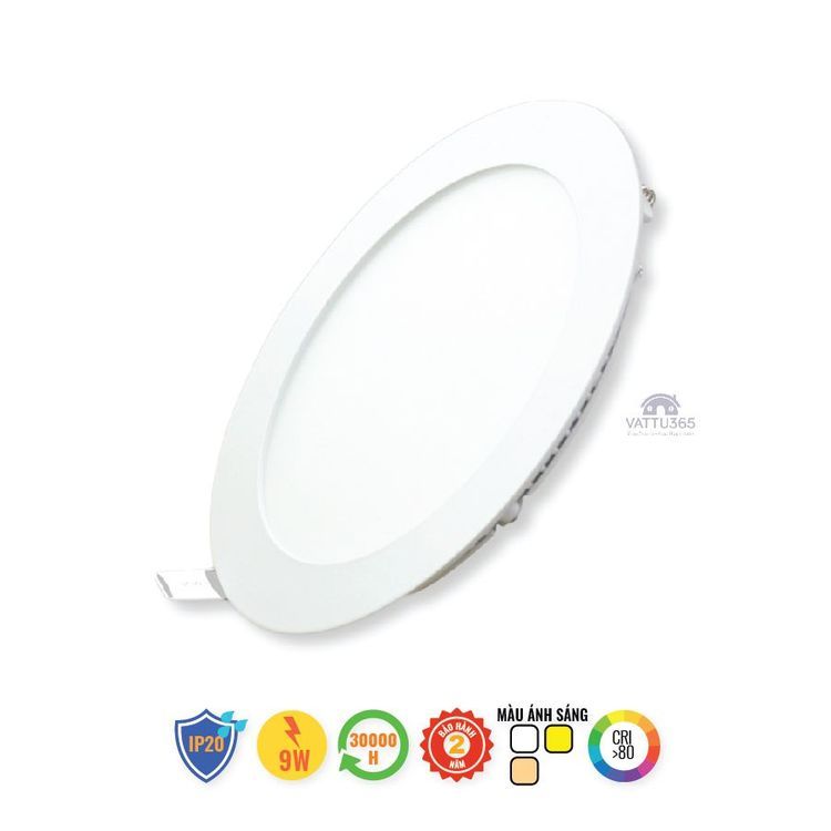 No. 3 - Đèn LED Âm Trần 9W RPL-9/3C - 5