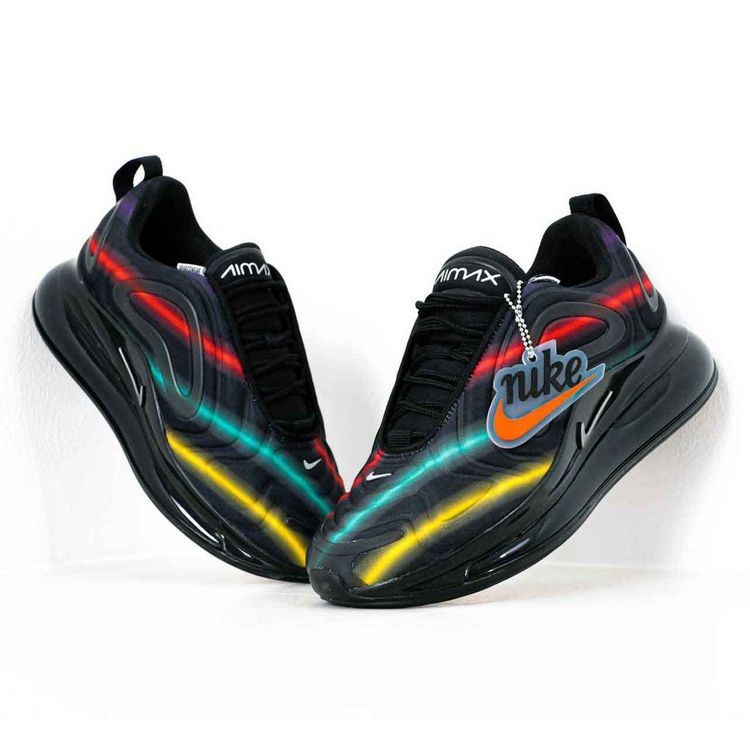 No. 7 - Giày Air Max 720 Black Neon StreaksAO2924 023 - 6