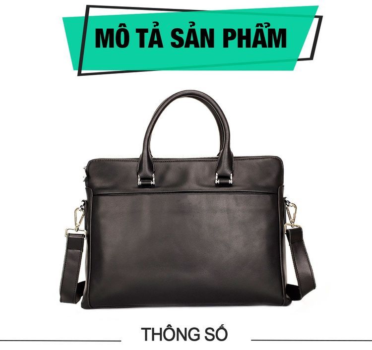 No. 5 - Cặp Da Cao Cấp B101 Bụi LeatherB101 - 5