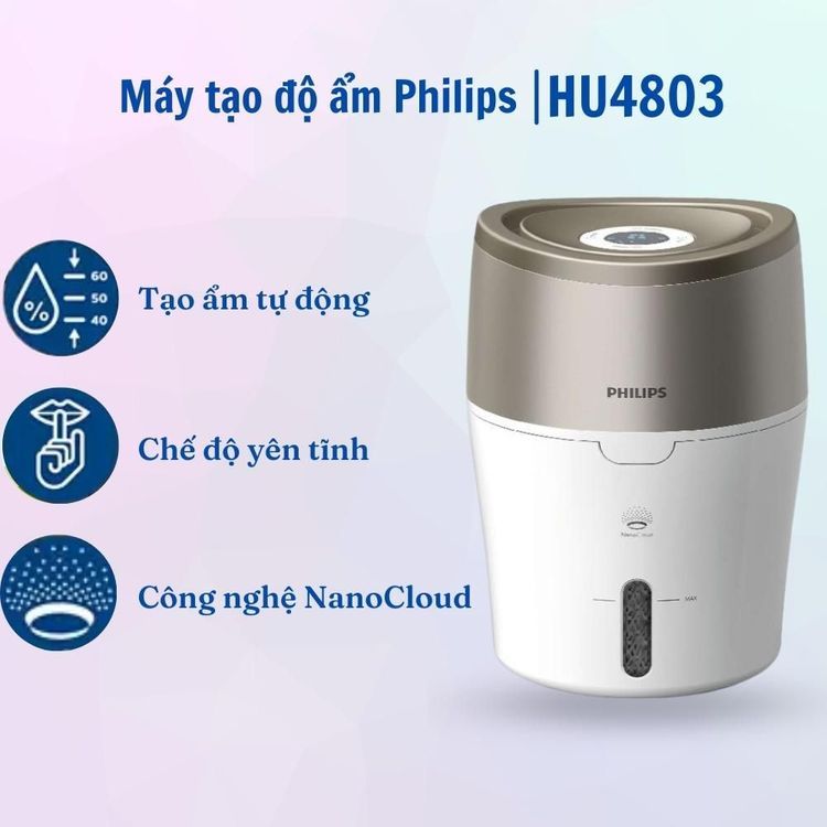 No. 3 - Máy Phun Sương Tạo Ẩm Philips HU4803/00 - 2