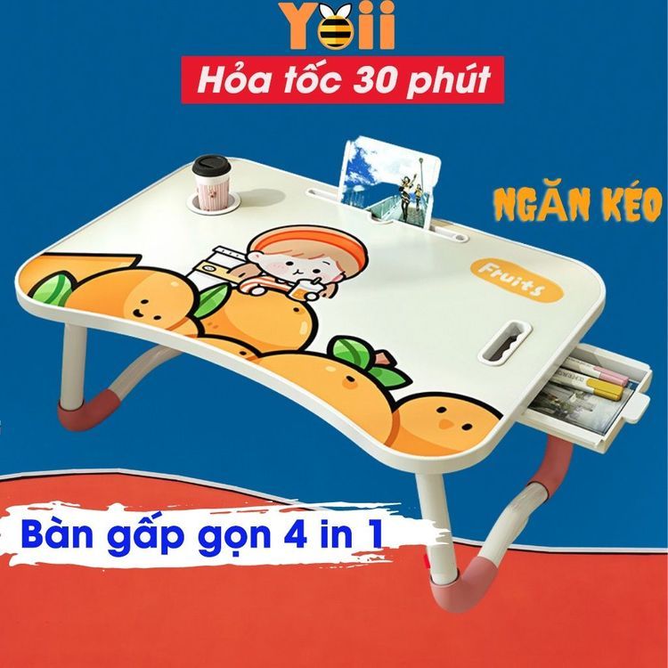 No. 8 - Bàn Học Gấp Gọn Bề Mặt In 3D Chống Bụi - 3