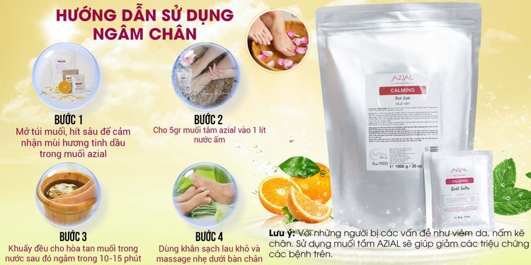 No. 8 - Muối Ngâm Chân Azial Cleansing Bath Salts - 3