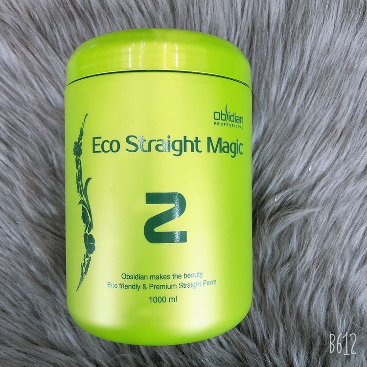 No. 5 - Kem Duỗi Tóc Sinh Thái Eco Straight Magic Obsidian - 6