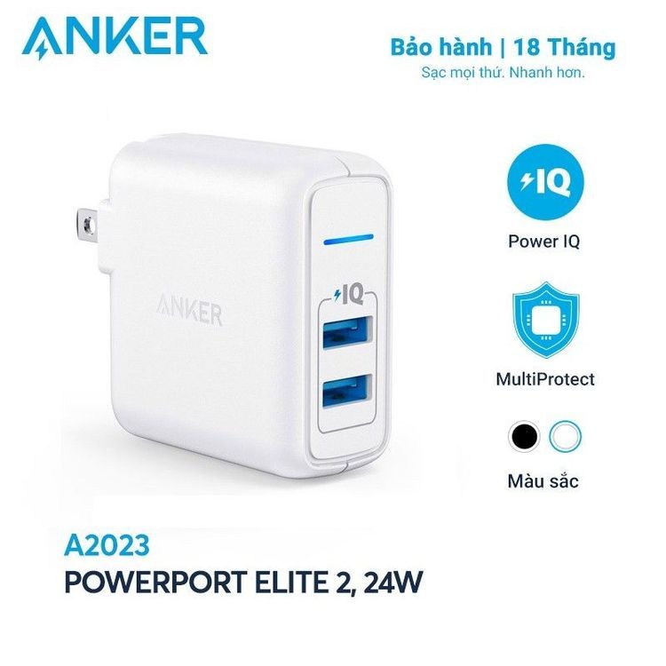 No. 7 - Củ Sạc Anker PowerPort 2 Elite A2023 - 4