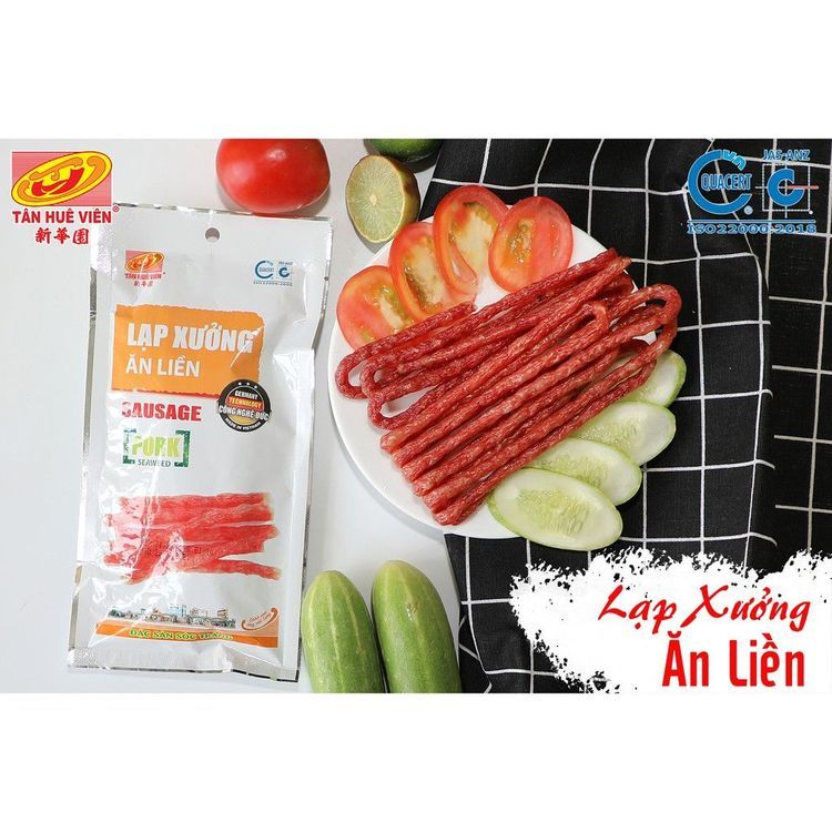 No. 1 - Lạp Xưởng Ăn Liền Tân Huê Viên 25g - 3