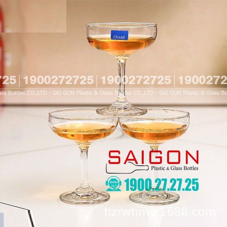 No. 9 - Ly Cocktail Classic Saucer Champagne - 6