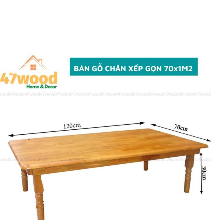 No. 7 - Bàn Trà 2 Tầng 47wood - 4