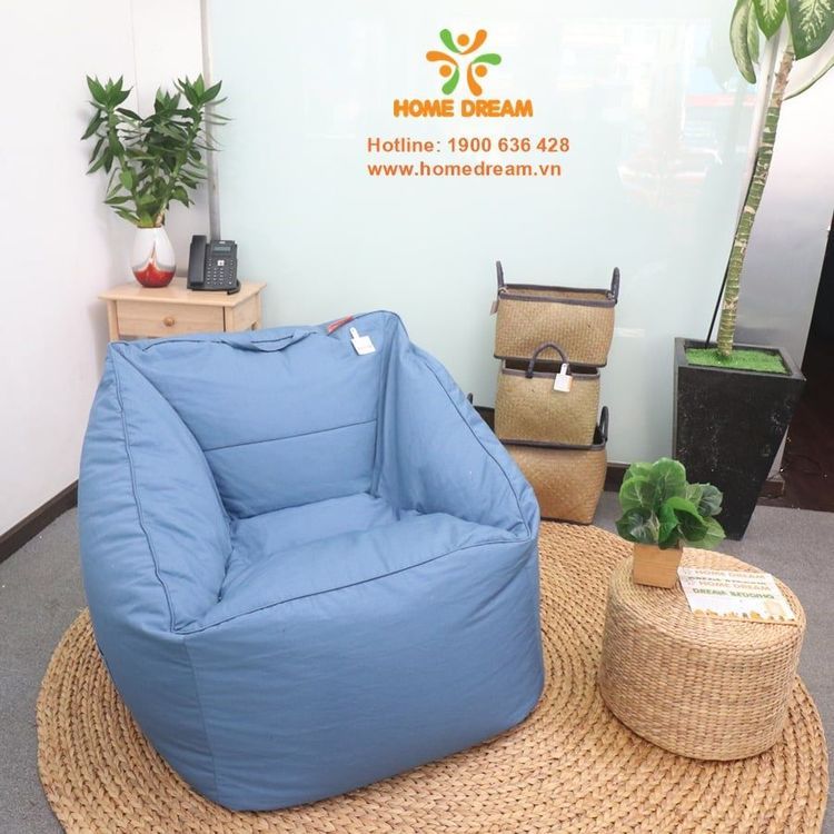 No. 6 - Ghế Lười Sofa Corner Canvas - 4