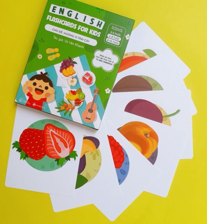 No. 6 - Flashcard Tiếng Anh Hương Vị Trái Cây - 1