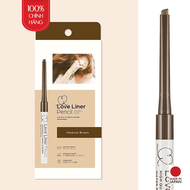 No. 2 - Love Liner Pencil Eyeliner Ash Brown - 3