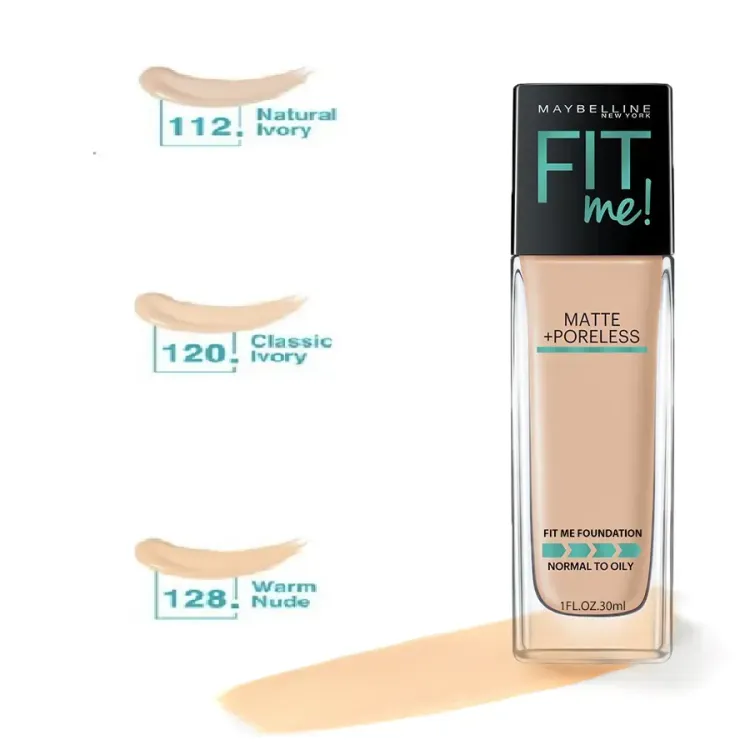 No. 3 - Maybelline New York  Kem Nền Fit Me Matte + Poreless Foundation - 3