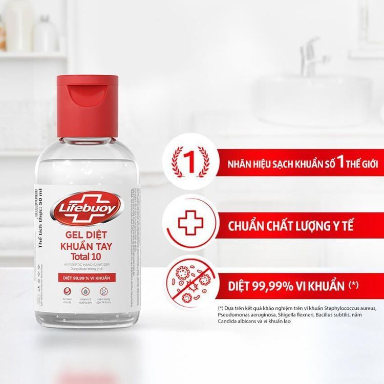 No. 1 - Gel Rửa Tay Khô Lifebuoy Total 10 - 4