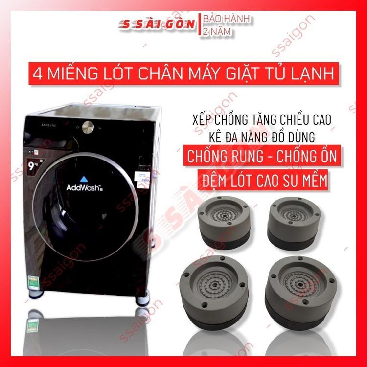 No. 8 - Chân Máy Giặt 4 Trụ Rời - 1