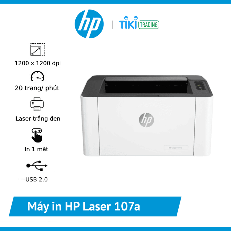 No. 4 - Máy In Laser HP 107a4ZB77A - 3