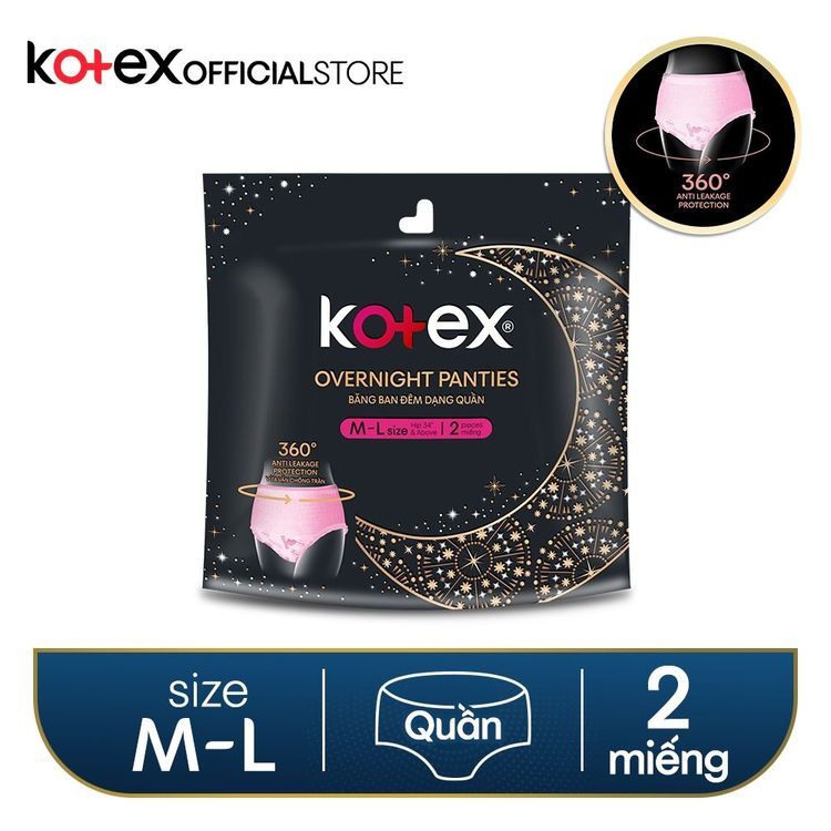 No. 1 - Băng Vệ Sinh Quần Kotex 360 Độ - 3