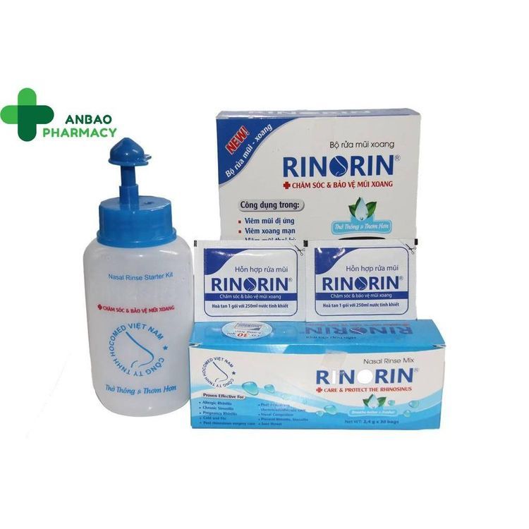 No. 5 - Dụng Cụ Rửa Mũi RinoRin + 10 Gói Muối Biển - 4