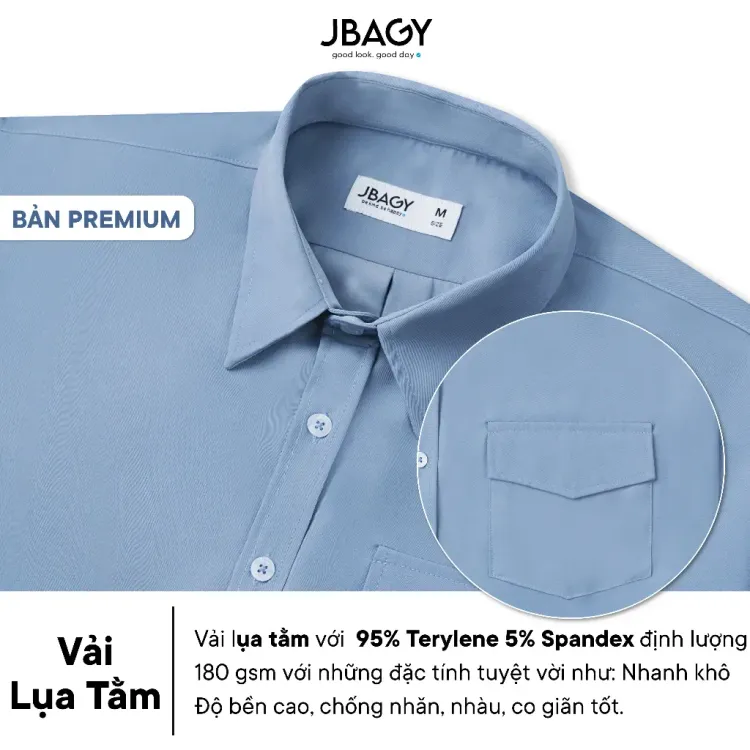 No. 5 - Áo Sơ Mi Nam Pastel Premium JBAGYJS0101 - 4