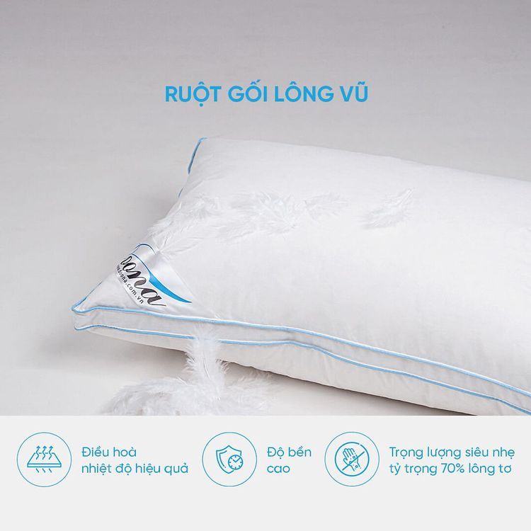 No. 5 - Gối Lông Vũ Sandwich Doona - 5