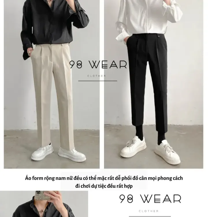 No. 3 - Áo Sơ Mi Dài Tay Unisex 98WEAR - 4